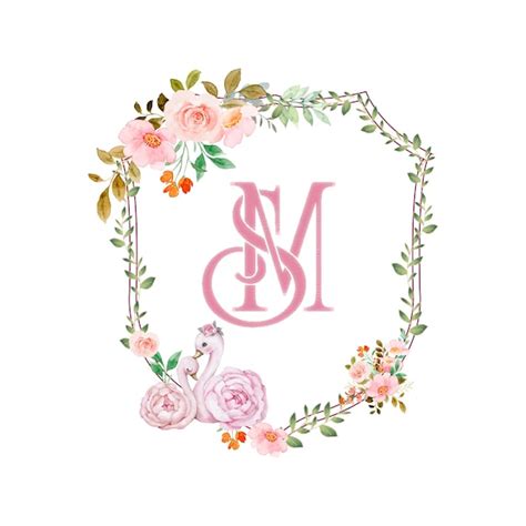 Premium Vector | Wedding Monogram Logo Design