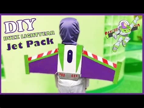 DIY Buzz Lightyear Jetpack - Easy and FREE Toy Story Costume Idea and ...