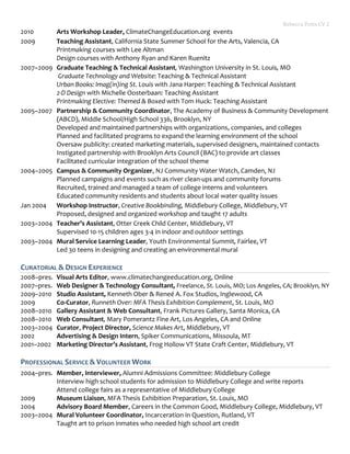 Rebecca Potts Cv Pdf