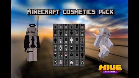 Minecraft Cosmetics Pack 10 Skins Youtube