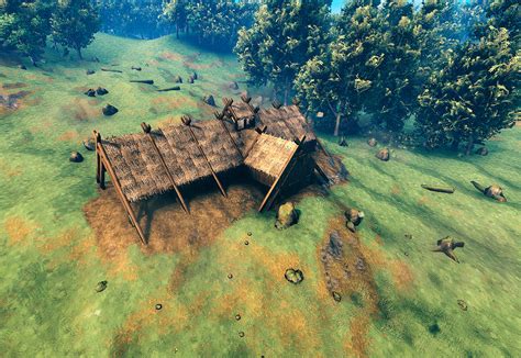 Valheim Longhouse Build