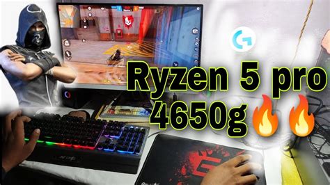 Ryzen Pro G K Gaming Pc Setup Fps Free Fire