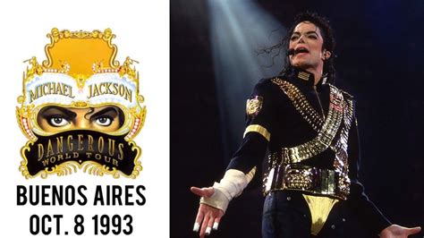 Michael Jackson Dangerous Tour Live In Buenos Aires October 8 1993