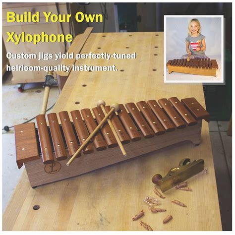 Build Your Own DIY Wooden Xylophone Complete Plans - Etsy