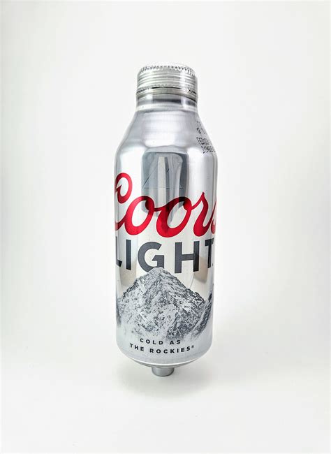 Coors Light Aluminum Beer Bottle Tap Handle. Hardened Epoxy Coated ...