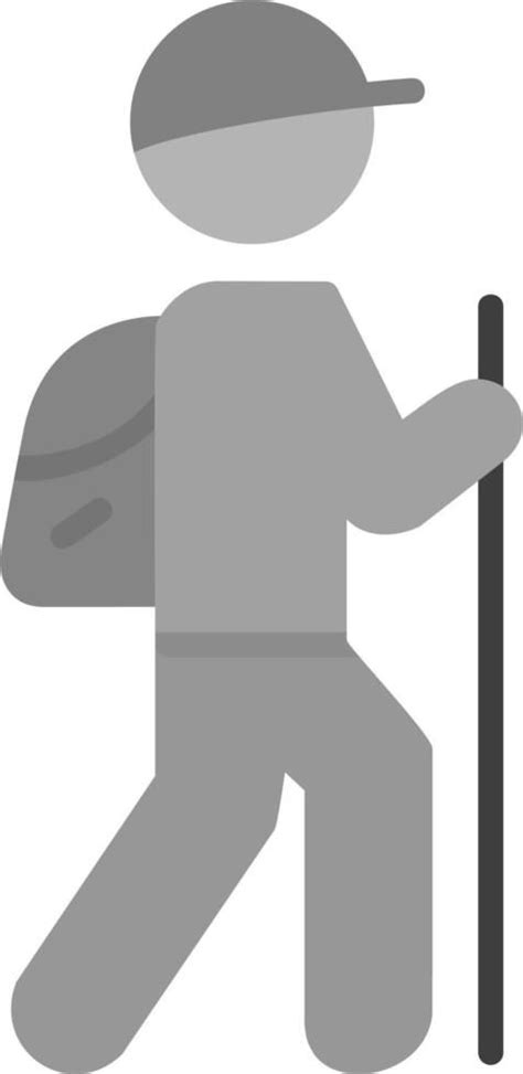 Hiking Icon Vector