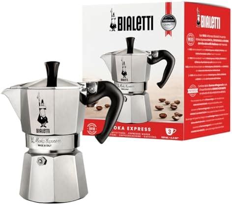 Bialetti Moka Express Aluminium Stovetop Coffee Maker Ml Cup