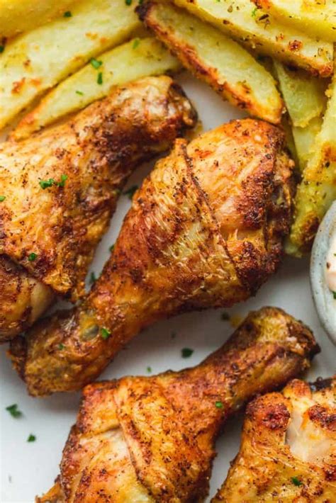 Crispier Air Fryer Chicken Drumsticks Little Sunny Kitchen