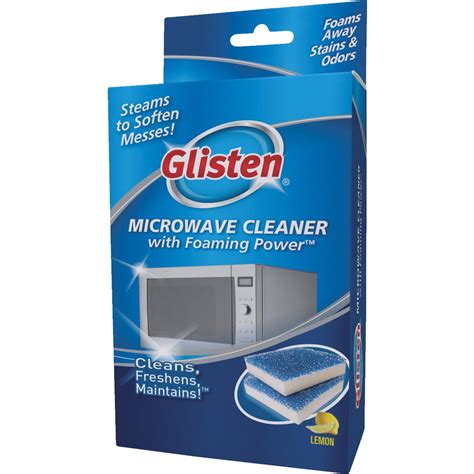 Glisten Lemon Microwave Cleaner With Foaming Power 26 Oz