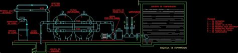 Water Filtration System Dwg Block For Autocad Designs Cad