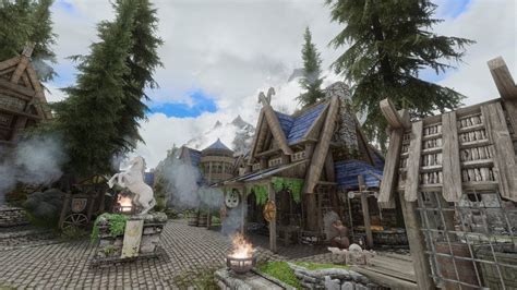 Skyrimse Ultimate Whiterun With Enb Youtube