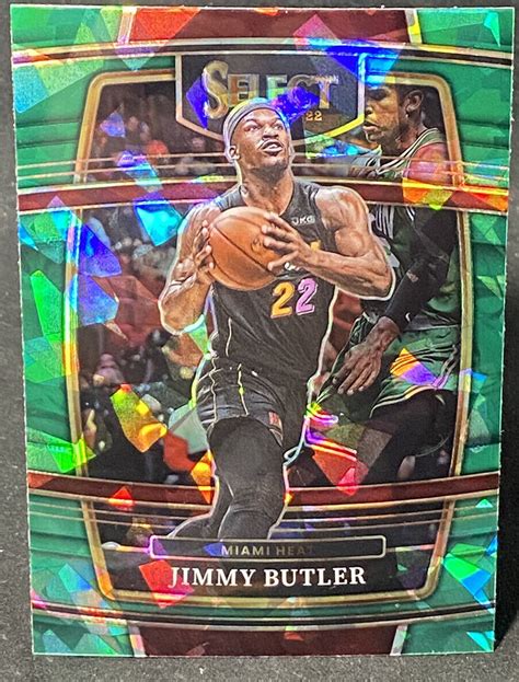 Panini Select Concourse Green Ice Prizm Jimmy Butler For