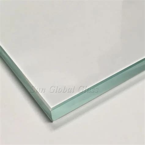 Customized Low Iron 10mm Safety Tempered Glass 10mm Ultra Clear Low