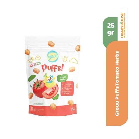 Grouu Puffs Tomato Herbs Gr Obabyhouse