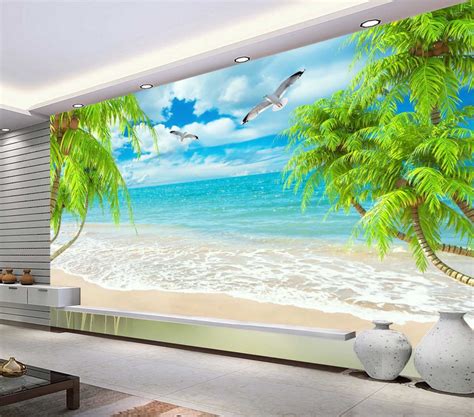 (1) Beautiful Beaches | AJ Wallpaper | Beach wall murals, Custom wall ...