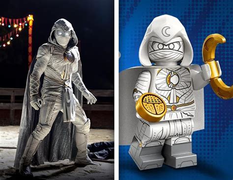 LEGO Reveals First-Ever Oscar Isaac Moon Knight Figures (Photos)