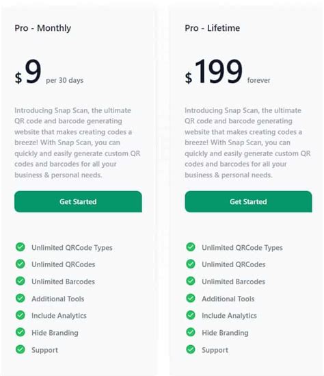 Snap Scan Lifetime Deal QR Code Barcode Generator