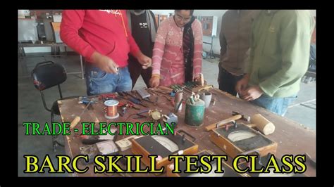 BARC SKILL TEST PRACTICAL CLASS 1 ALL ELECTRICIAN TOOLS Barc