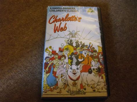 CHARLOTTES WEB VHS Video Hanna Barbera EUR 9 39 PicClick IT