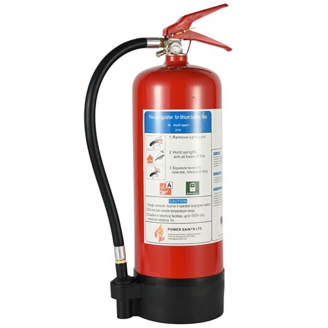 Li Battery 6L Fire Extinguisher For Lithium Battery Fire Firefighting