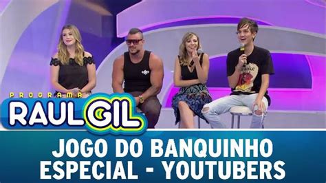 Jogo do Banquinho Especial Youtubers Vídeo Dailymotion