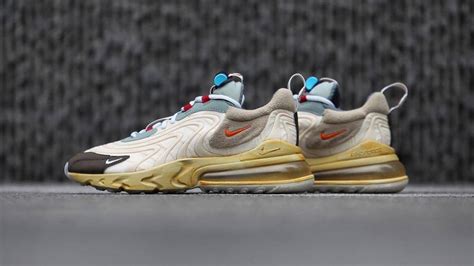 Release Reminder Don T Miss The Travis Scott X Nike Air Max 270 React Cactus Jack The Sole