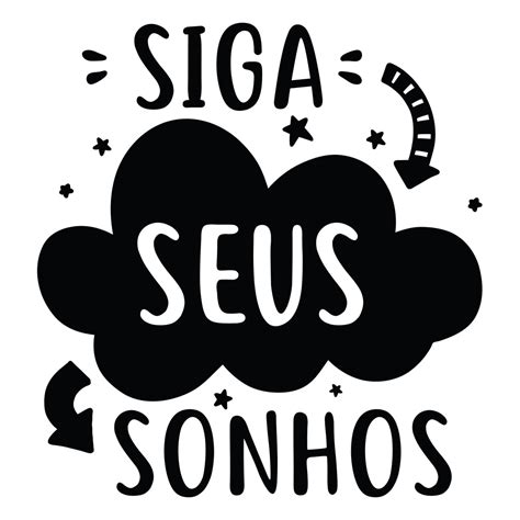 Adesivo Parede Quartinhos Quarto Frase Siga Seus Sonhos Compre Agora