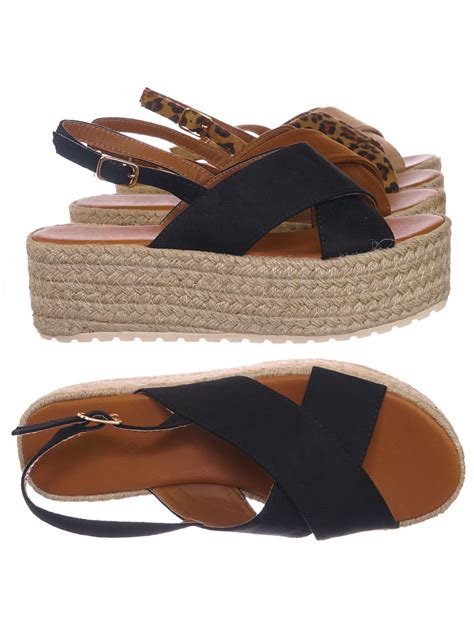 Brona1 By Bonnibel Lightweight Espadrille Jute Braided Flatform