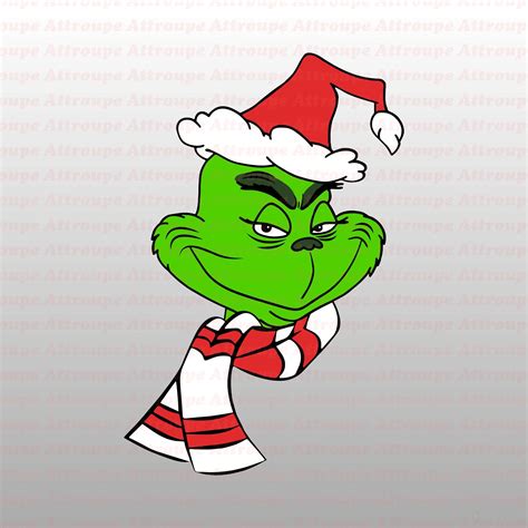 Grinch Natale Dr Seuss SVG 6 Svg Dxf Cricut Silhouette Cut Etsy