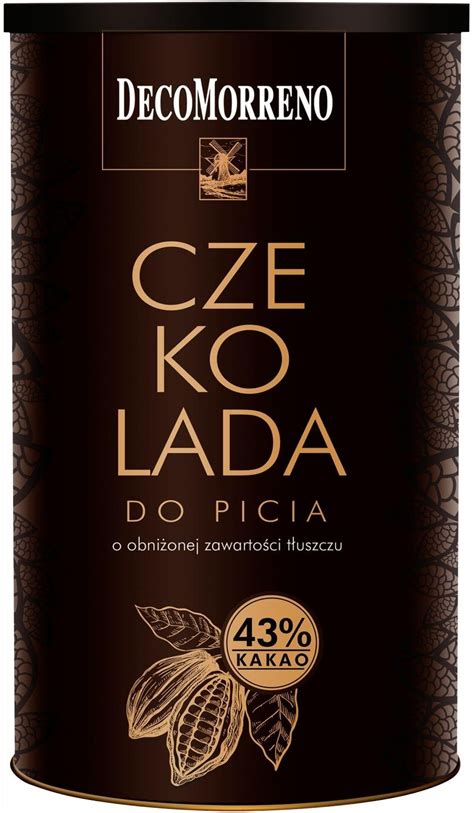 DecoMorreno Gorąca czekolada light 200 g Ceny i opinie Ceneo pl