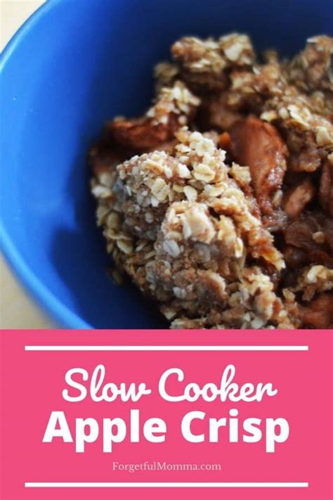 Easy Slow Cooker Apple Crisp