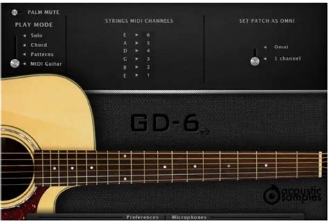 Acoustic Samples Gd Acoustic Guitar User Guide