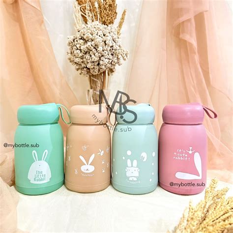 Jual Botol Kaca Kelinci Rabbit Mini Non Box Botol Minum My Bottle