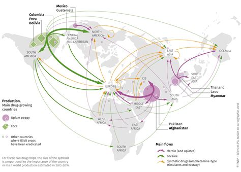 Global Drug Trade Map