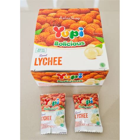 Jual YUPA Yupi Bolicious LECI 1box Isi 24pcs PERMEN YUPI JAJAN