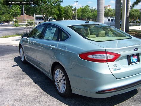 2013 Ford Fusion Energi Hybrid Electric Ice Storm Wth