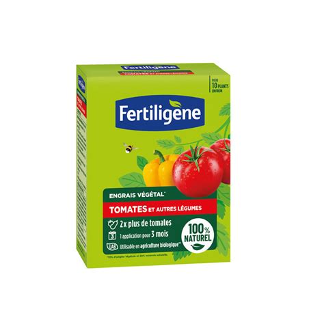 FERTILIGENE Engrais Végétal Tomates et Légumes UAB 650 g