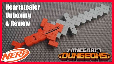 Nerf Minecraft Heartstealer Unboxing Review A Collector S Viewpoint