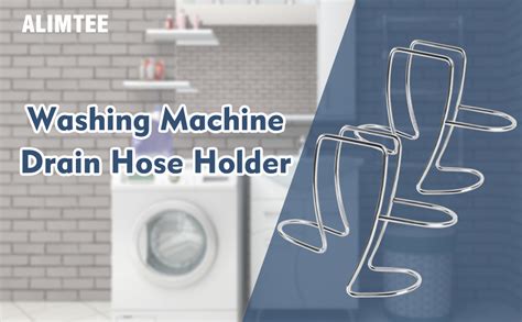 Amazon Dweexpo Adjustable Washing Machine Washer Drain Hose Holder