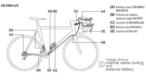 Shimano Dura Ace Di2 R9150 Groupset Road Internal Battery Junction