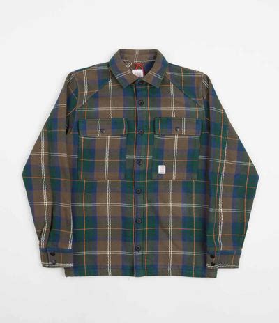 Topo Designs Mountain Shirt Jacket - Blue / Red Plaid | Flatspot