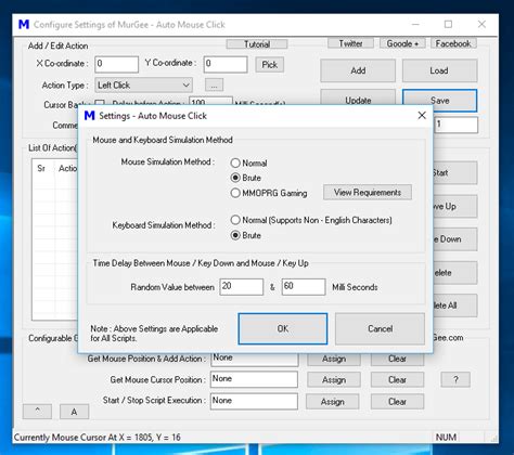 Mouse Automation Macro Actions For Script Automate Windows With Mouse