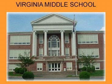 PPT – VIRGINIA MIDDLE SCHOOL PowerPoint presentation | free to view ...