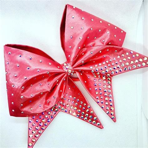 Hot Pink Cheer Bow Etsy