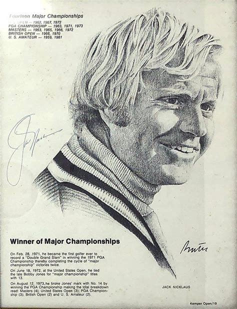 Jack Nicklaus Signed Magazine Ad Vintage Golf Memorabilia | Etsy | Sign ...