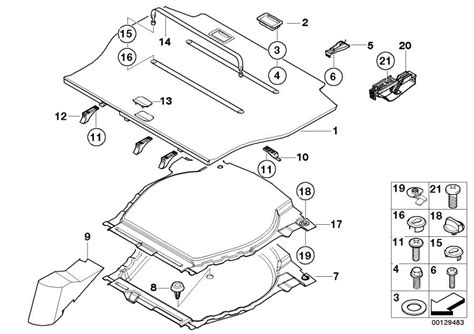 BMW X5 Floor Carpet Suspension Hook 51477130463 Genuine BMW Part