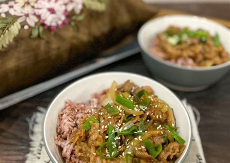 Cara Memasak Yoshinoya Beef Bowl Ala Ala Yang Enak Yulvia Sani Blog