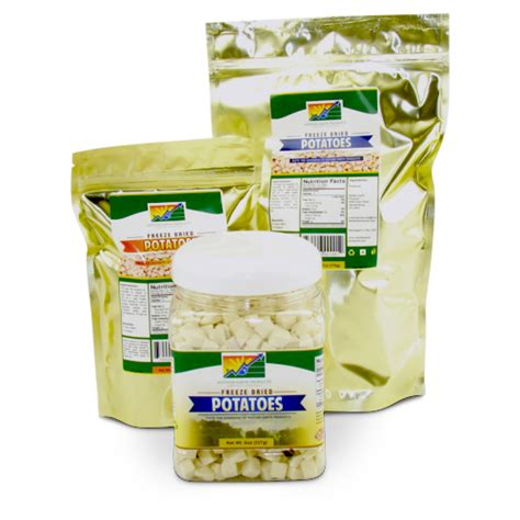 Freeze Dried Potatoes | Mother Earth Products