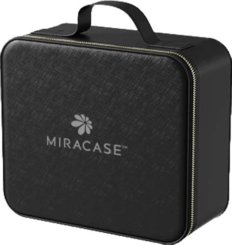 ‫Miracase - תיק איפור מחולק עם מראה ותאורת לד דגם MCB450 מבית MIRACASE ...