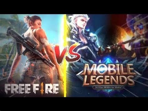 Free Fire Vs Mobile Legends Ff Mlbb J J Ff Vs Mlbb Mobilelegends